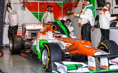 Team Force India F1, Nico HÃ¼lkenberg, 2012
