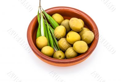 Green olives