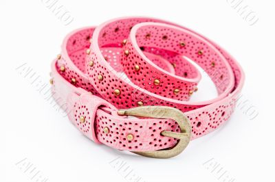Pink women belts