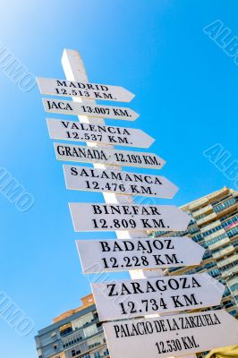 Directional Sign