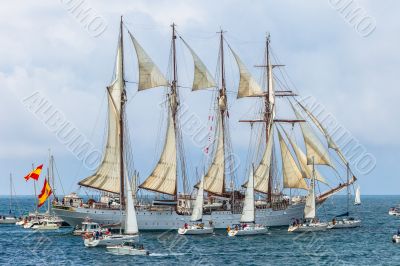 Ship Juan Sebastian de Elcano