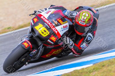 Alvaro Bautista pilot of MotoGP 