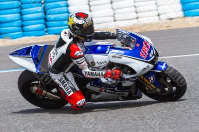 Jorge Lorenzo pilot of MotoGP 