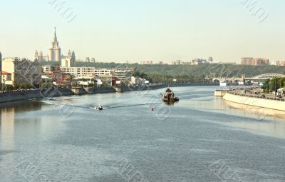 Vessels on the River
