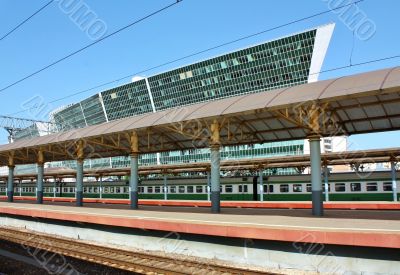 Train at the platform 