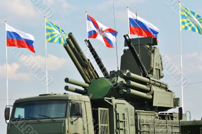 Weapons of anti-aircraft defense &quot;Pantsir-S1&quot;