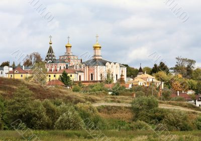 Orthodox monastery in Ryazan region