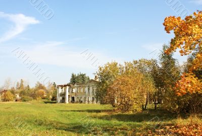 Old abandoned mansion