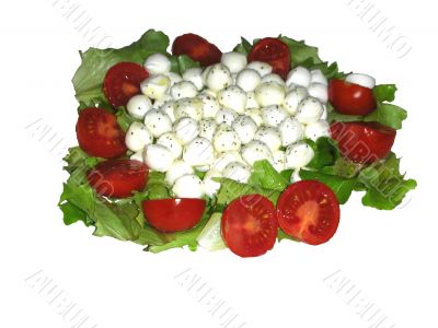 Caprese Vegetarian Salad