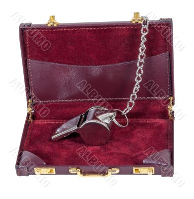 Sport Whistle in a Briefcase