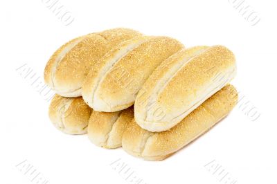 six pieces of bread