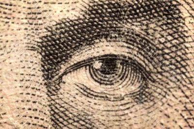 eye of the paper bill