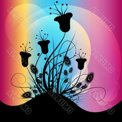 clip art of flowering plants