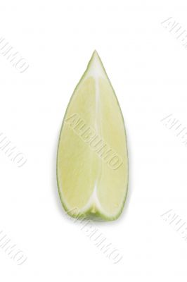 slice of lime fruit