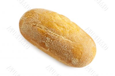 fresh baguette close up