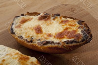 cheesy roll with mushrooms cheesy roll with mushrooms