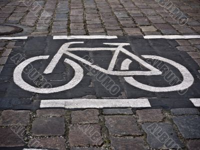 bicycle path-landscape