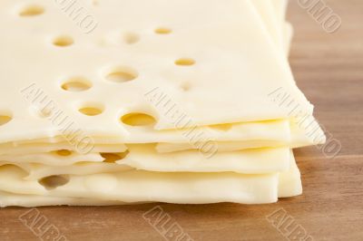 slices of swiss cheese