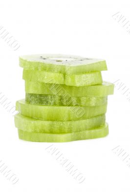 pile of sliced kiwi