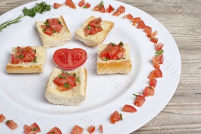 tomato bruschetta