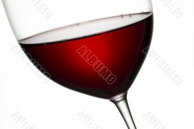 red wine glass