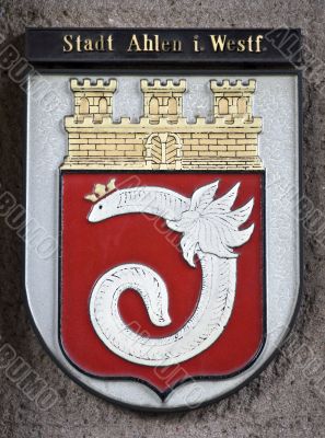 city arms-Ahlen city arms-Ahlen