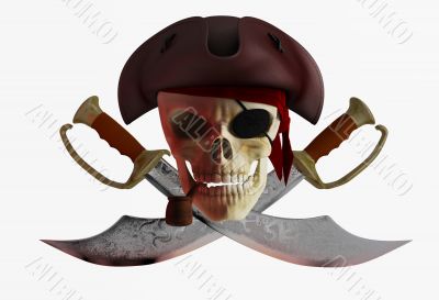 Pirate skull 2