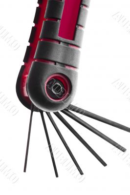 multi use screwdriver on white
