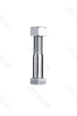 bolt with nut on top bolt with nut on top