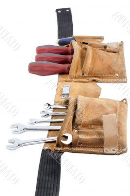 tool belt with work tools