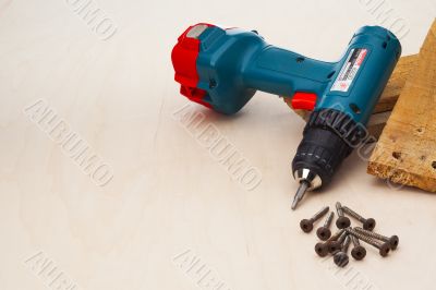 powerdrill with hardware