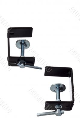 black clamps