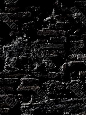 dark old brick wall