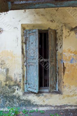 Faded Window Shutters