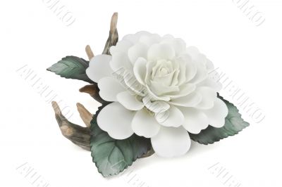 fake white flower