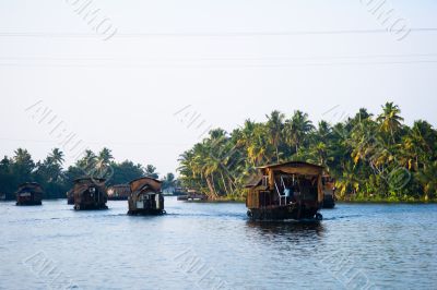 Boating on the River