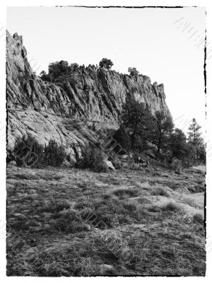 red mountains in the southwest 