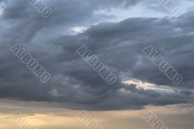 stormy clouds