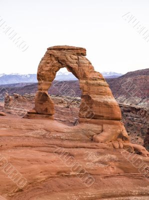 rock forming a natural window