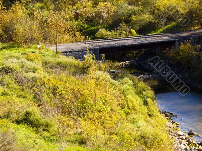 bridge over a creek