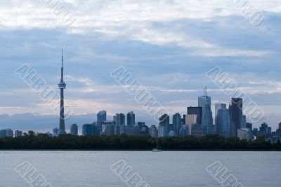 buildings in seashore