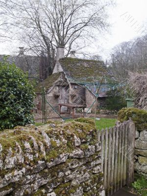 Backyard in Cotswold 