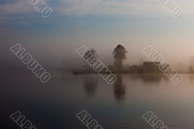 misty morning