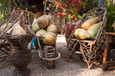 Antique handmade furniture