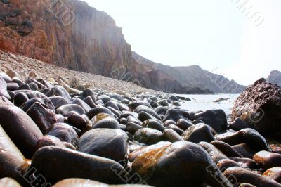 The rock and the sea