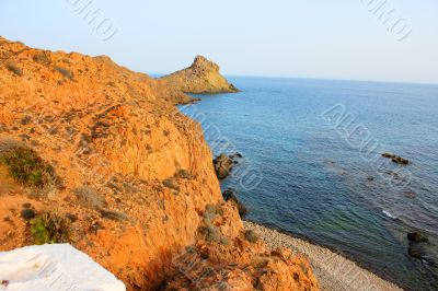 The rock and the sea