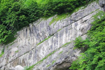 Image of mountain wall