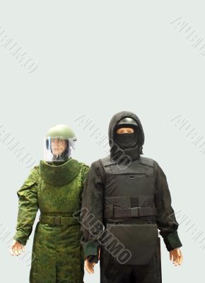 Samples of field engineer’s uniforms