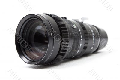 Telephoto zoom camera lens