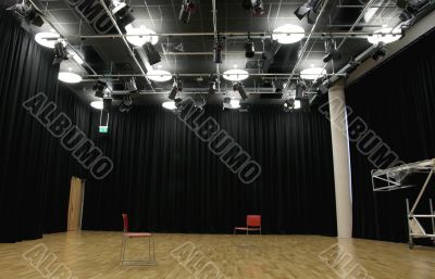 Actor`s rehearsal studio